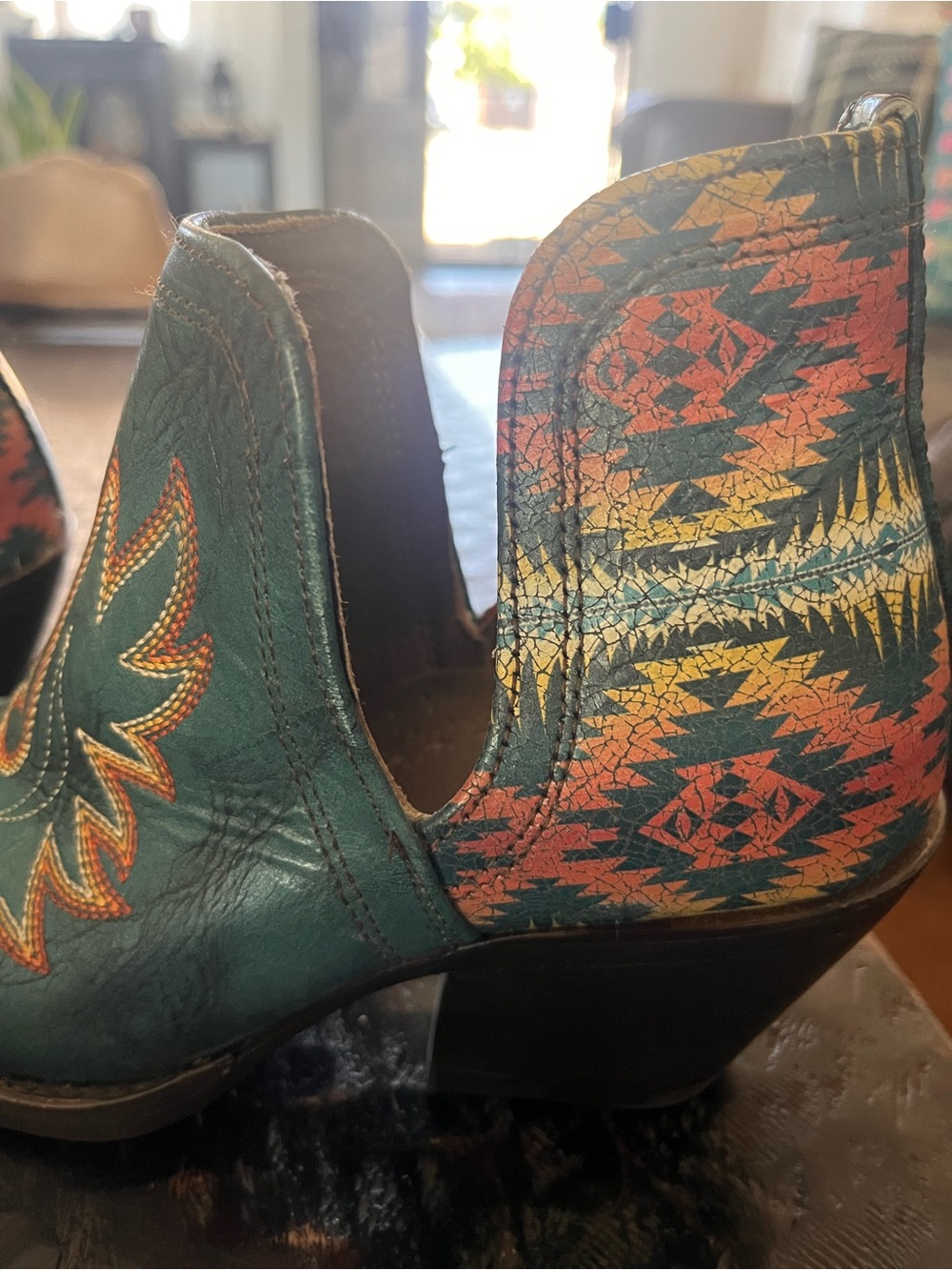 Ariat x Pendleton Cowboy booties